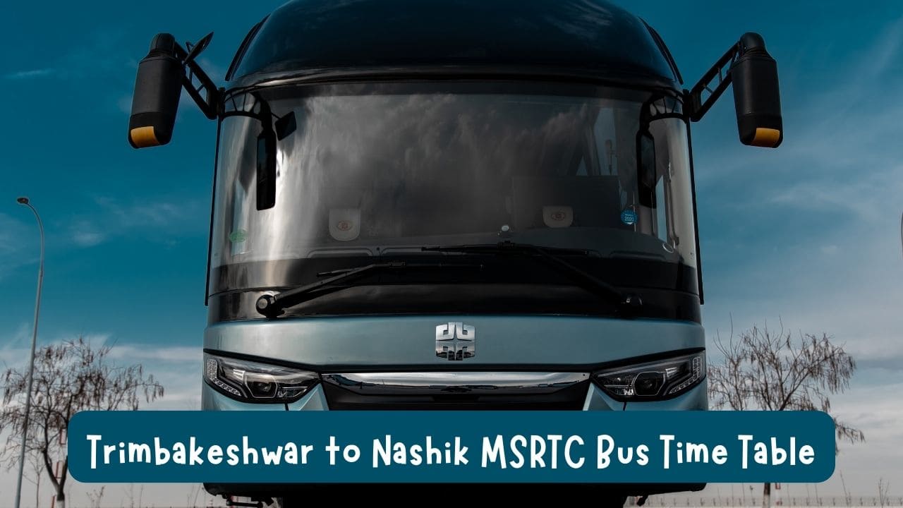 Trimbakeshwar to Nashik MSRTC Bus Time Table